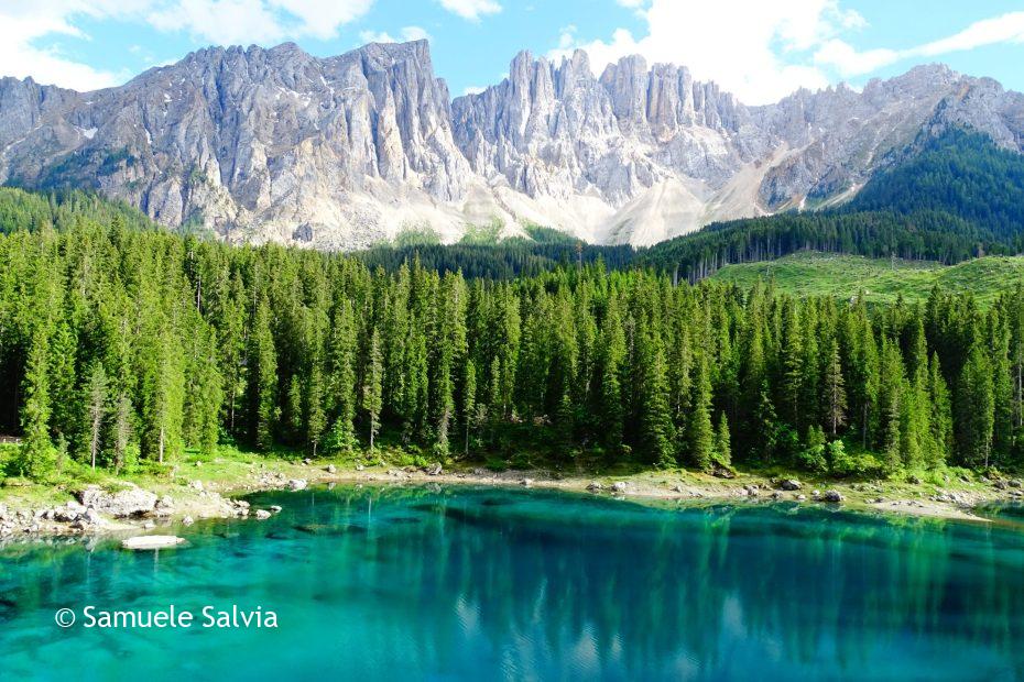 lago di carezza, karersee, trentino alto adige, alto adige