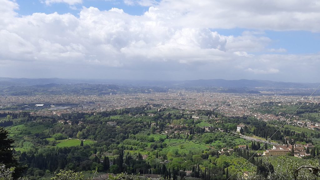 Veduta su Firenze da Fiesole.