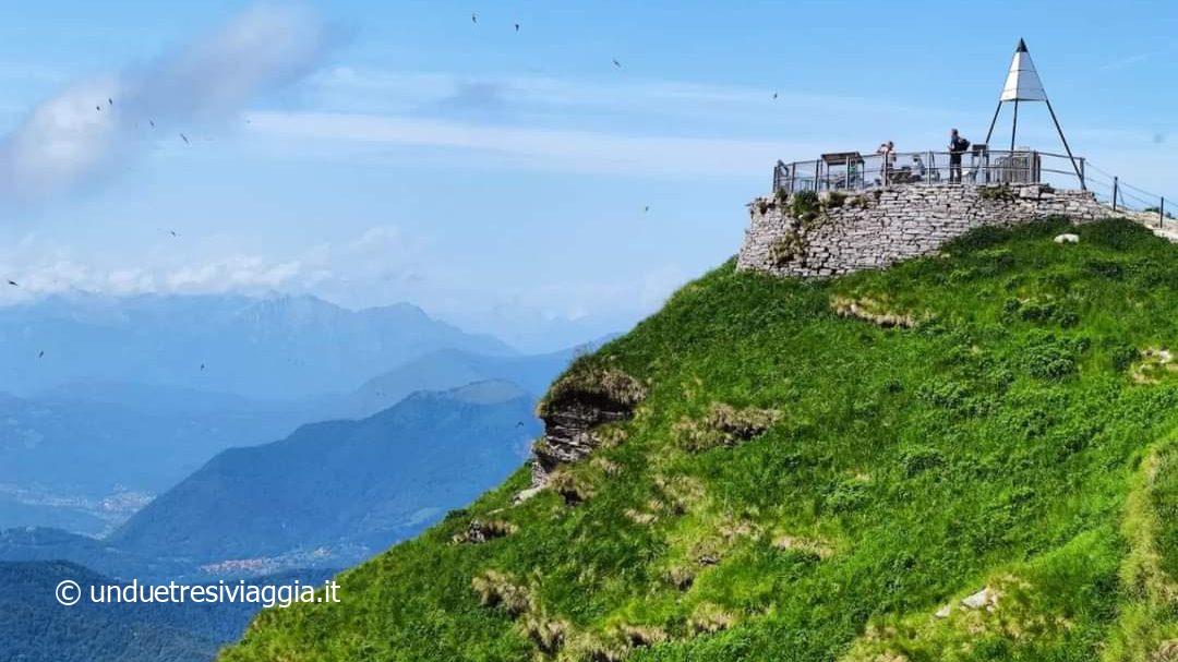 La vetta del Monte Generoso.