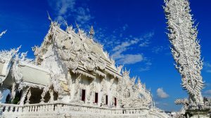 Il Wat Rong Khun, lo scintillante Tempio Bianco di Chiang Rai.