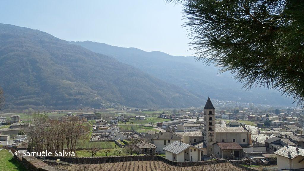 Villa di Tirano, la penultima tappa prima di giungere infine a Tirano.