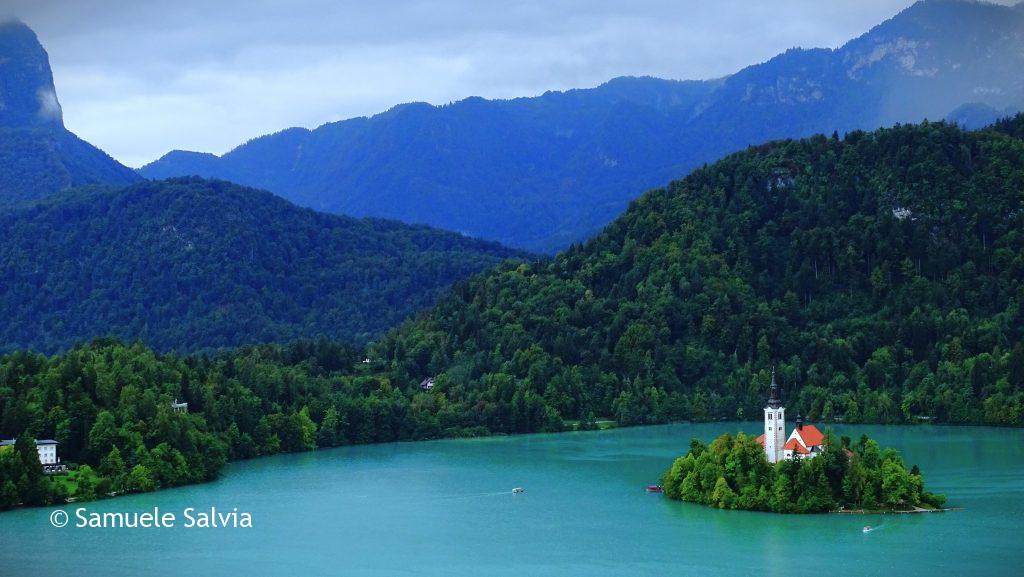 Il lago di Bled, uno dei luoghi più visitati della Slovenia.