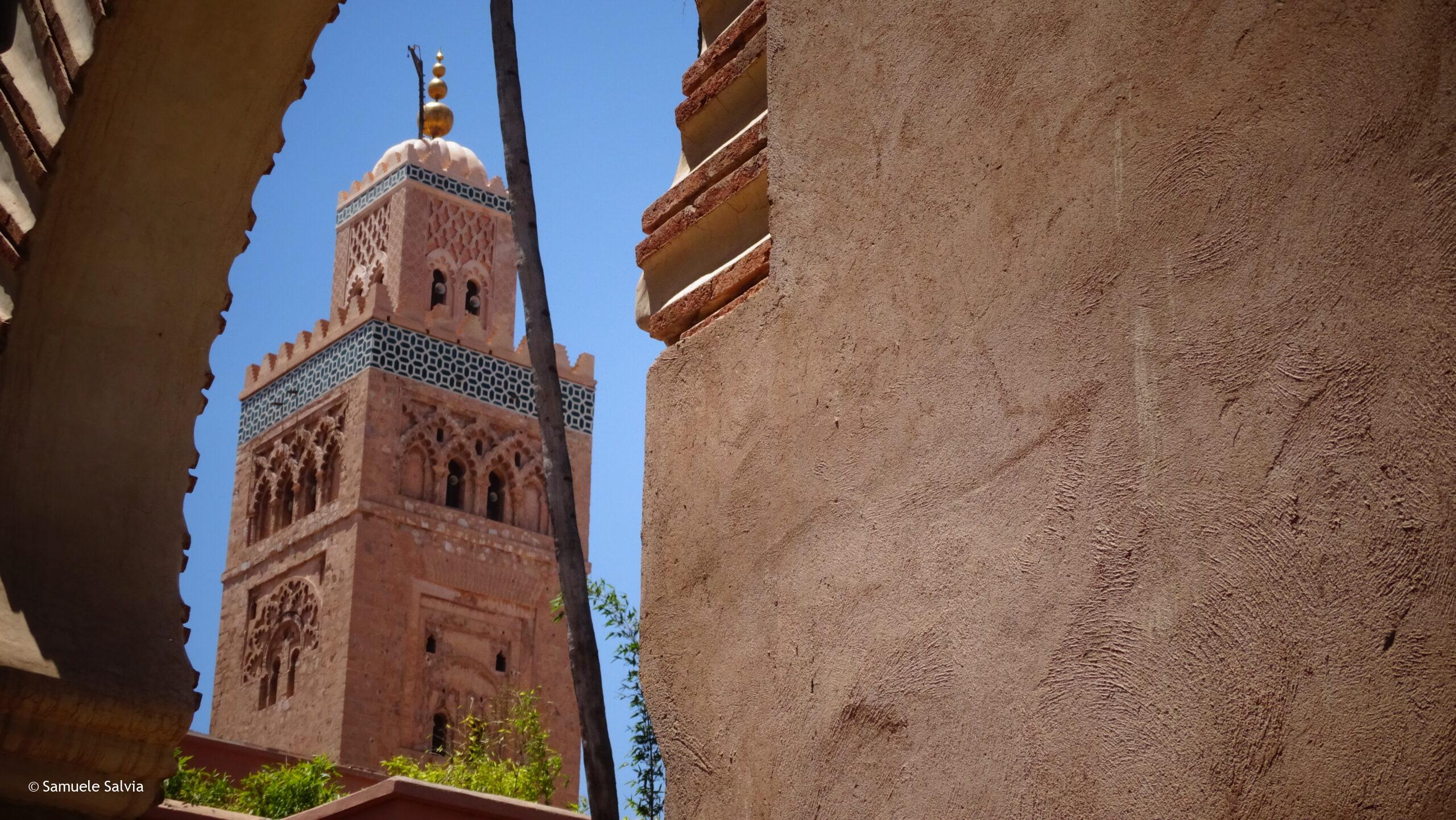 La Moschea Koutoubia, simbolo della città di Marrakech.