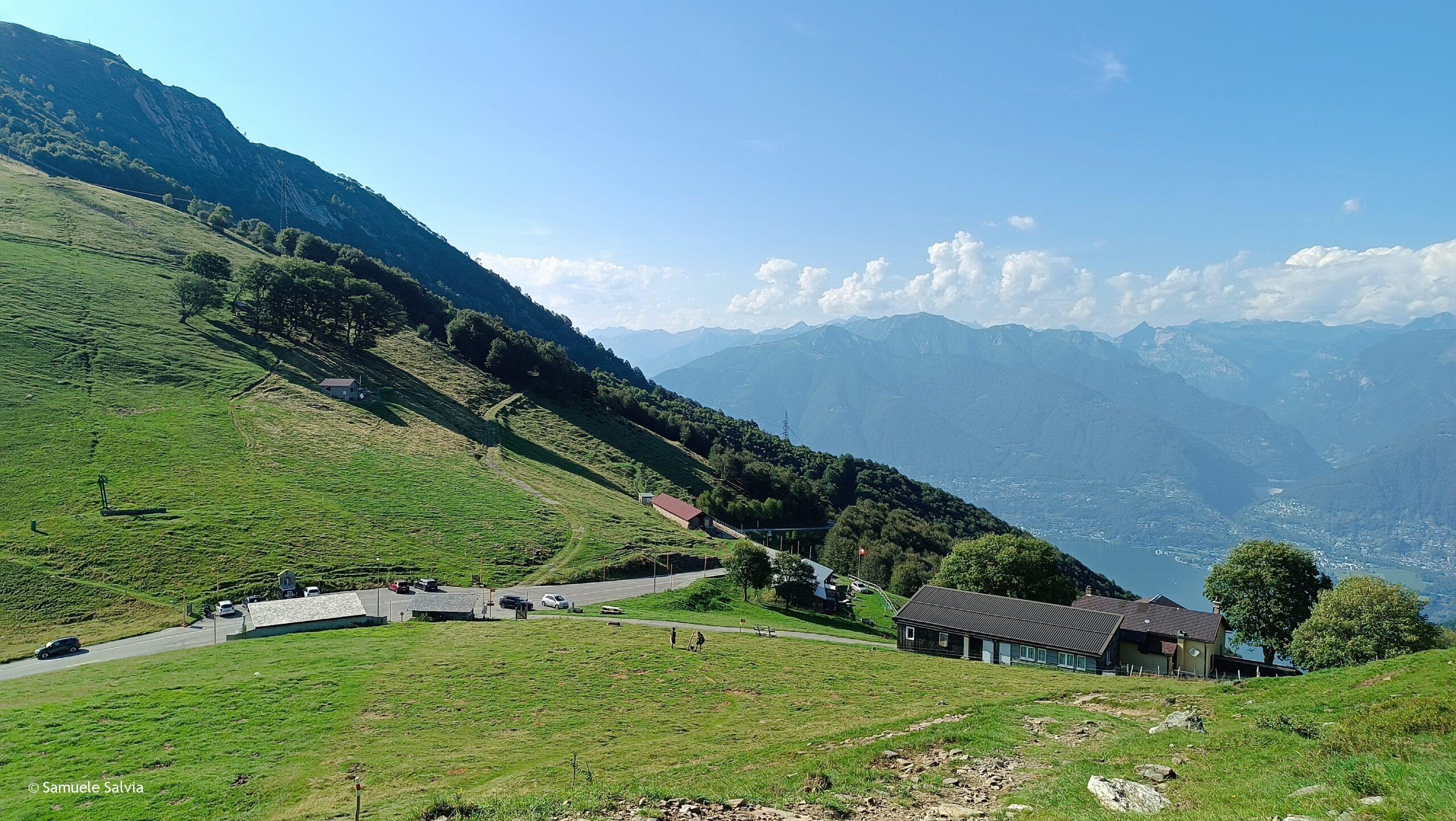 L'Alpe di Neggia, nella parte ticinese della Val Veddasca.