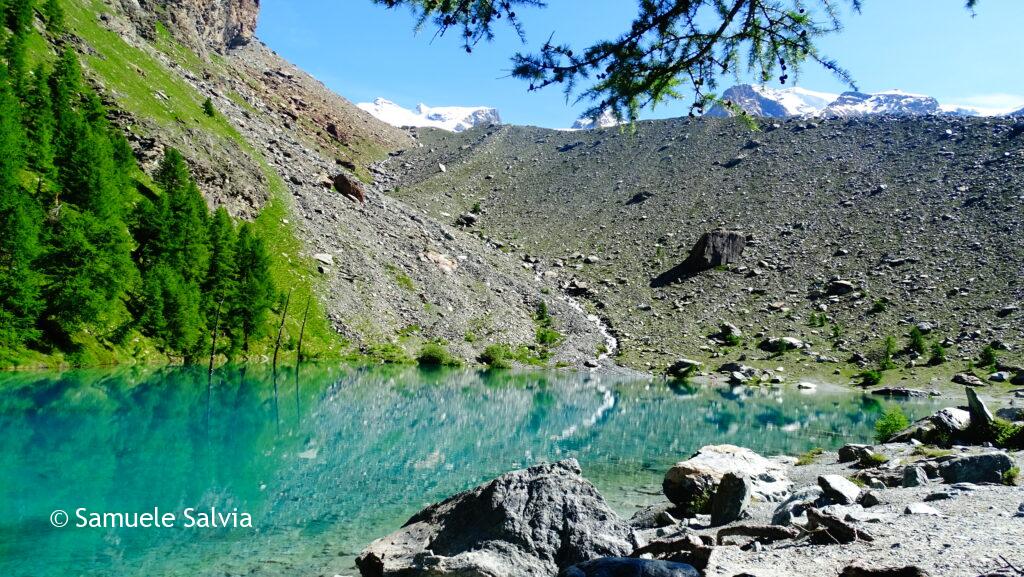 rifugio mezzalama, lago blu, val d'ayas