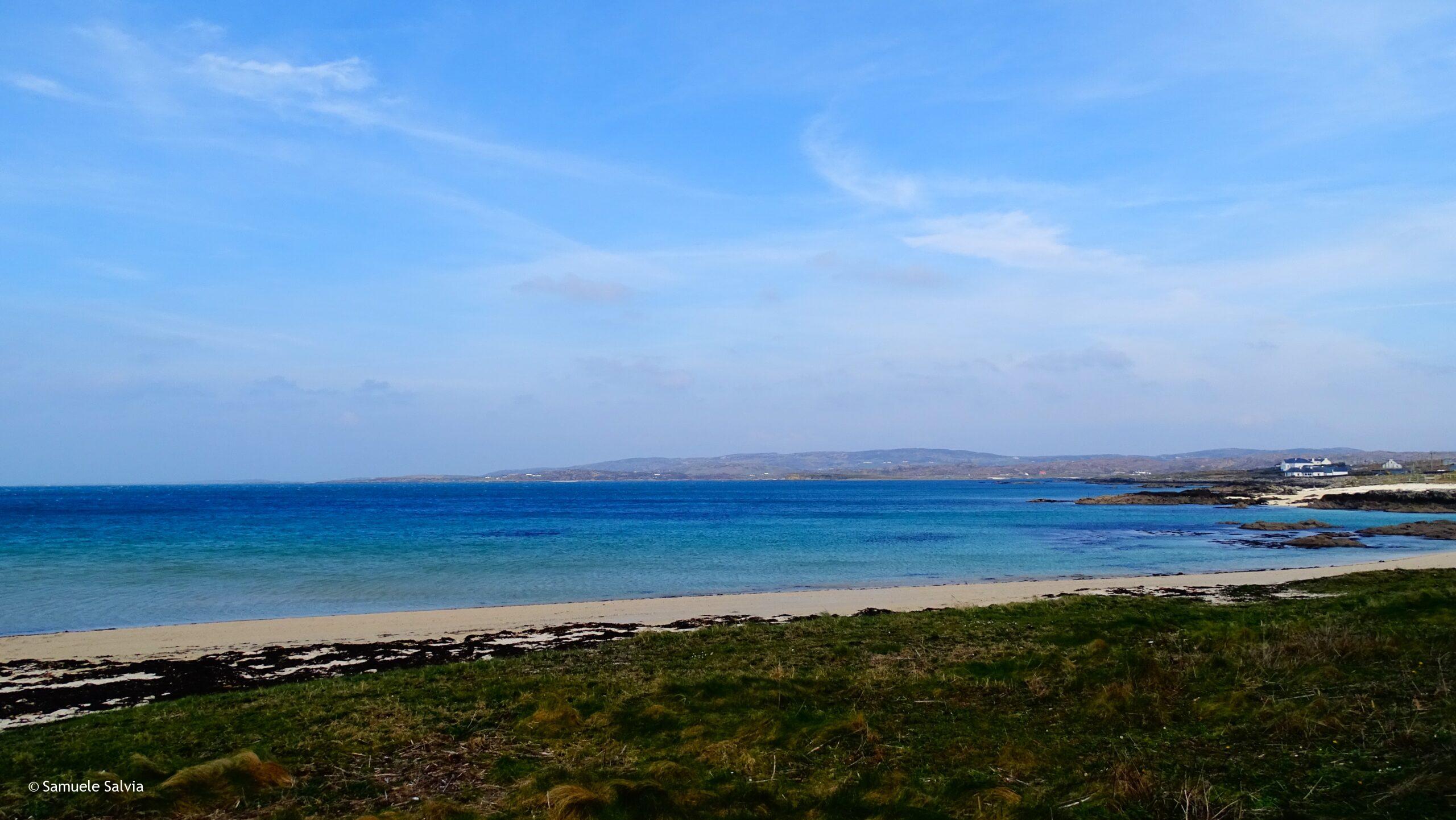 Irlanda, la spiaggia di Mannin Bay.