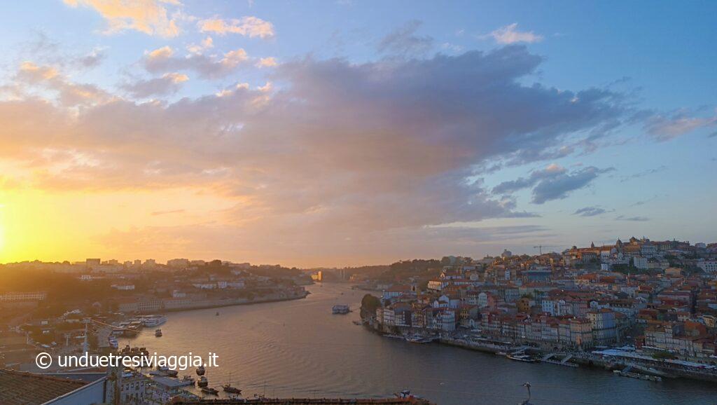 portogallo, porto, oporto, europa, jardim do morro, giardini di morro, tramonto, douro