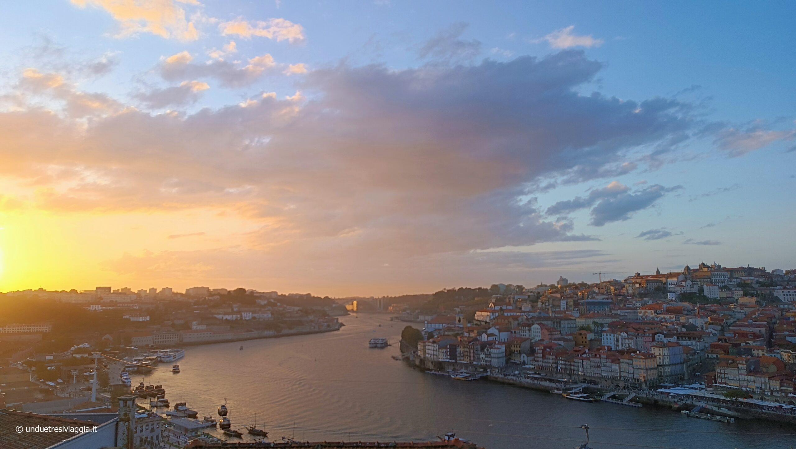 portogallo, porto, oporto, europa, jardim do morro, giardini di morro, tramonto, douro